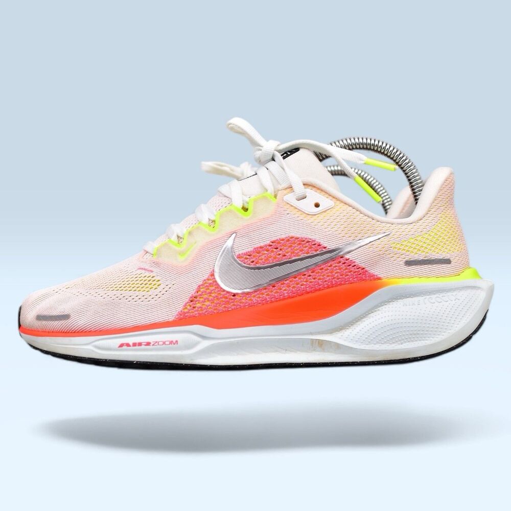 Nike Air Zoom Pegasus 41 Womens Size 8 Pink Athletic Running Shoes Sneakers - Picture 3 of 12